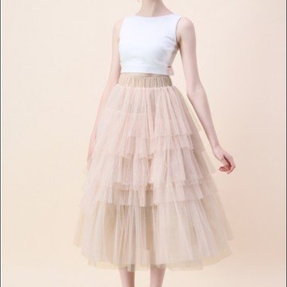 NEW Chicwish Love Me More Skirt